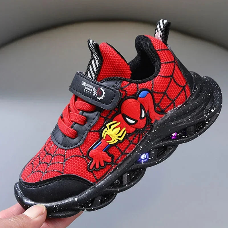 Spiderman beleuchtete Schuhe