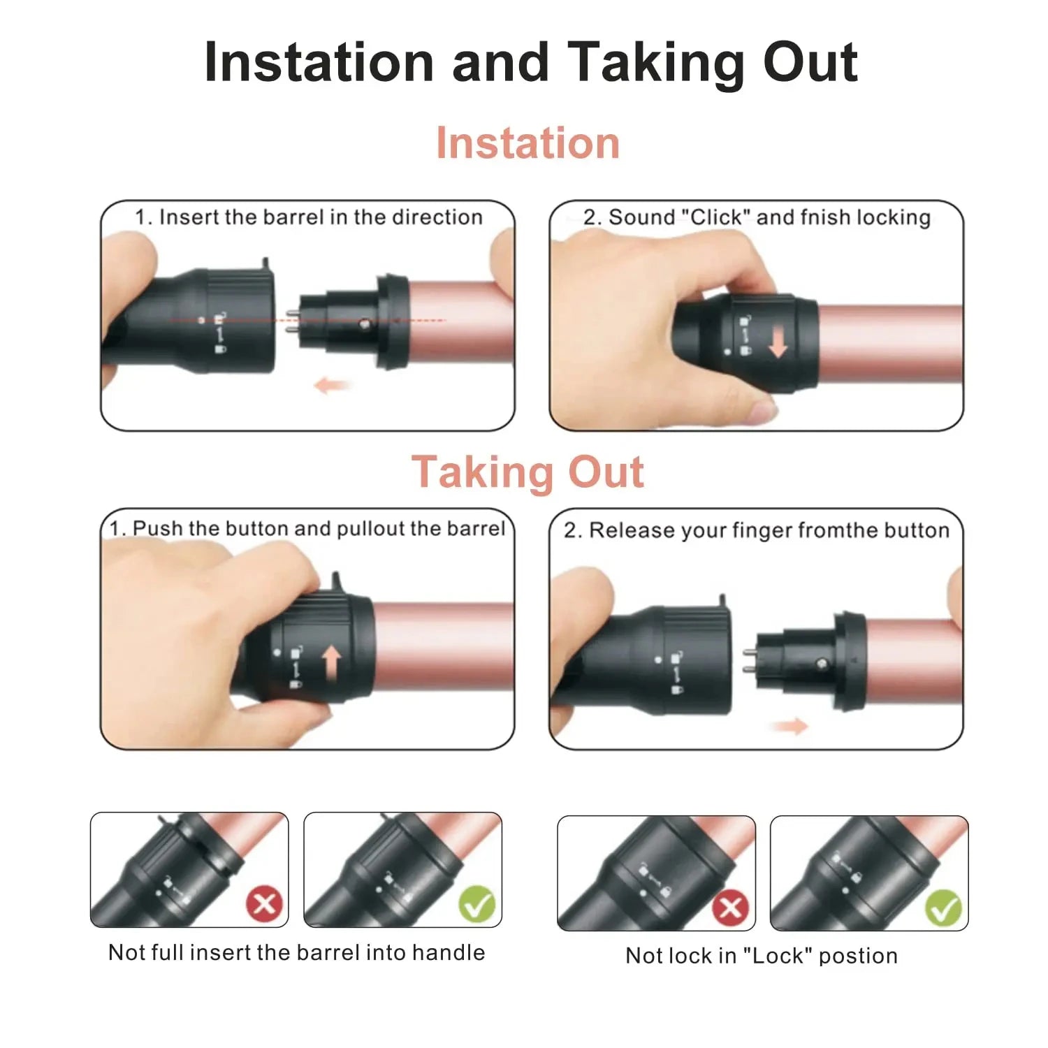 Yaween 4-in-1 Lockenstab